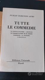 TUTTE LE COMMEDIE - AFRO -bur rizzoli + altri 330