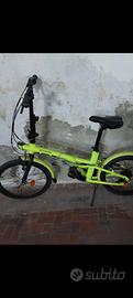 Bici B-twin pieghevole 