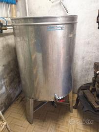 Botte/serbatoio acciaio INOX 500 litri