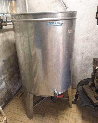 Botte/serbatoio acciaio INOX 500 litri