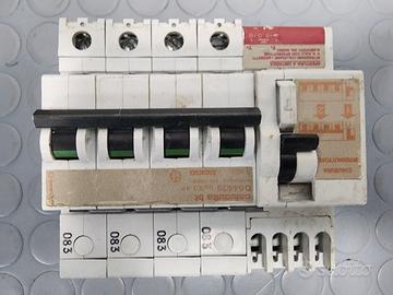 differenziale magnetotermico  bticino trifase