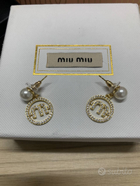 Orecchini Miu Miu