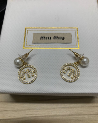 Orecchini Miu Miu