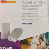 Kit Powerline NETGEAR PL1000 1000mb extender rete