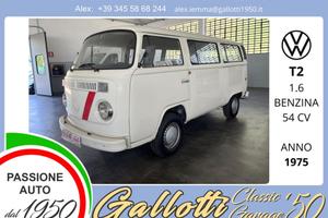 VOLKSWAGEN T2 1.6 benzina 54cv 9posti