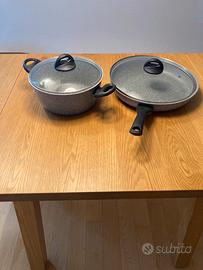 Barazzoni tegame 24cm e padella 32cm induzione
