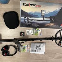 minelab equinox 800 + modulo wm08 + cuffie wireles