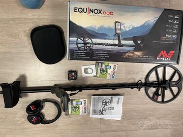 minelab equinox 800 + modulo wm08 + cuffie wireles