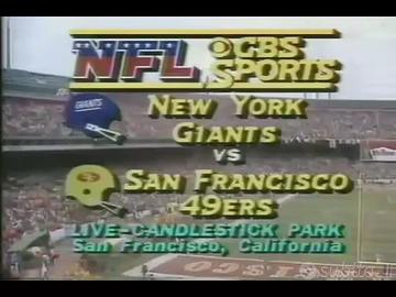 New York Giants @ San Francisco 49ers Playoff NFL