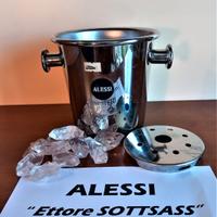 ALESSI secchiello portaghiaccio "E. Sottsass"