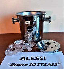 ALESSI secchiello portaghiaccio "E. Sottsass"