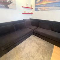 Divano in velluto 240*260*87