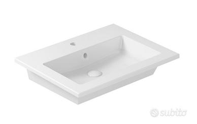 Lavabo Galassia sospeso con miscelatore Grohe