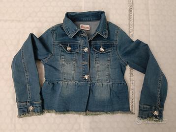 giacca jeans bimba 