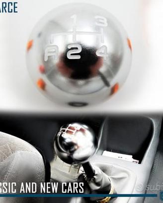 POMELLO Leva Cambio 4 MARCE SILVER PER PORSCHE 911
