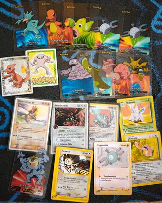 carte varie Pokemon .