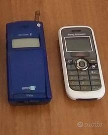 Cellulare ericsson t10s + sony  j100i per ricambio