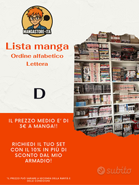 Lotto Manga vari - Entra nel profilo - D