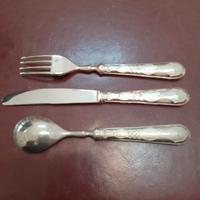 SET POSATE 3 PEZZI ARGENTO 800