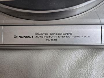 Giradischi Pioneer PL-640 Quartz Direct Drive - Audio/Video In vendita ...