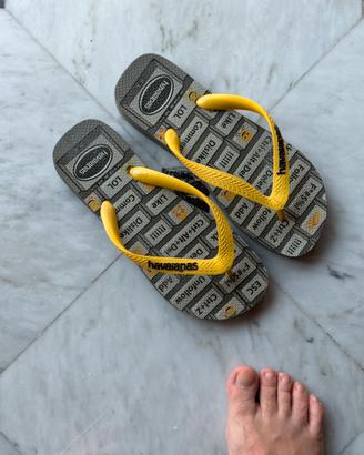 Ciabatte infradito originali HAVAIANAS 41-42