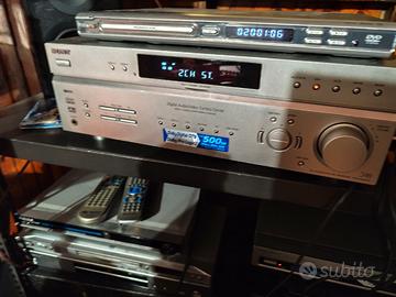 Amplificatore Sony+ DVD Philips 