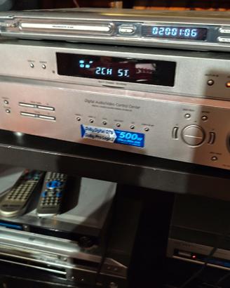 Amplificatore Sony+ DVD Philips 