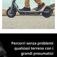 monopattino ninebot p65 nuovo