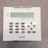 Sicurit tastiera Tecnica bianca 