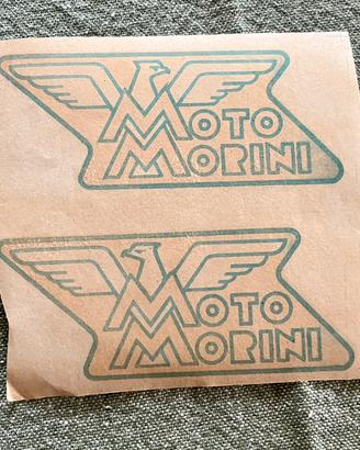 Moto Morini decalcomanie originali d’epoca