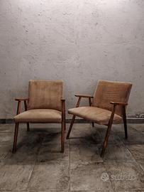 coppia poltroncine vintage