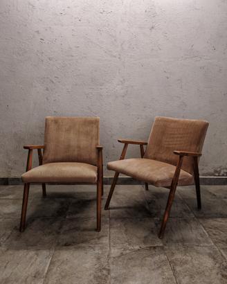 coppia poltroncine vintage