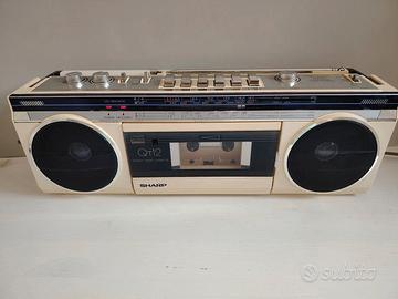 Stereo portatile SHARP QT12 Funziona solo la radio