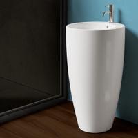 Lavabo freestanding  50xH85 cm bianco
