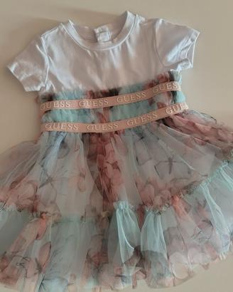 Abito cerimonia Guess bimba 3/6 mesi 