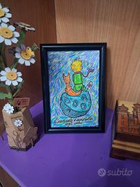 PortaFoto con disegno "Il piccolo principe" ✨️