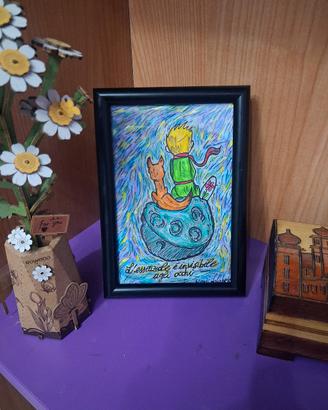 PortaFoto con disegno "Il piccolo principe" ✨️