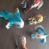 lotto stock action figure gormiti