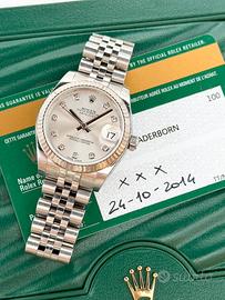 Rolex Datejust 31 brilli superjubilee, full set