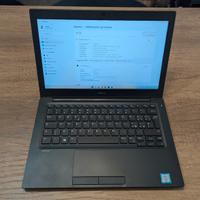 Portatile notebook Dell 7280 12,5" i7 512GB 16GB