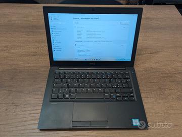 Portatile notebook Dell 7280 12,5" i7 512GB 16GB