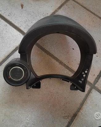 Cupolino Contakm In Pelle Per Fiat 500 Abarth