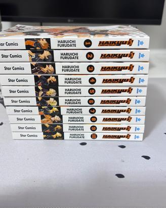 Volumi 1-10 haikyu