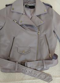 Giacca pelle zara
