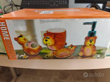 kit accessori bagno 