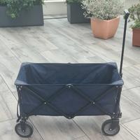 carrello richiudibile spiaggia nautica giardino 