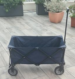 carrello richiudibile spiaggia nautica giardino 