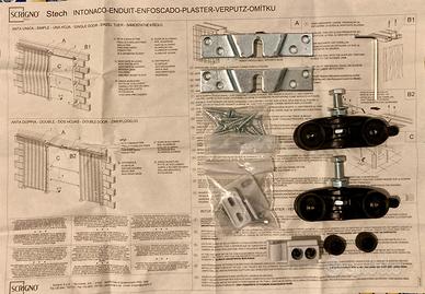 Kit carrello porta SCRIGNO