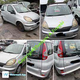 Ricambi usati Toyota Yaris Verso anno 2002 Fi