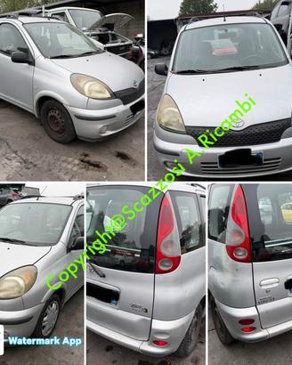 Ricambi usati Toyota Yaris Verso anno 2002 Fi